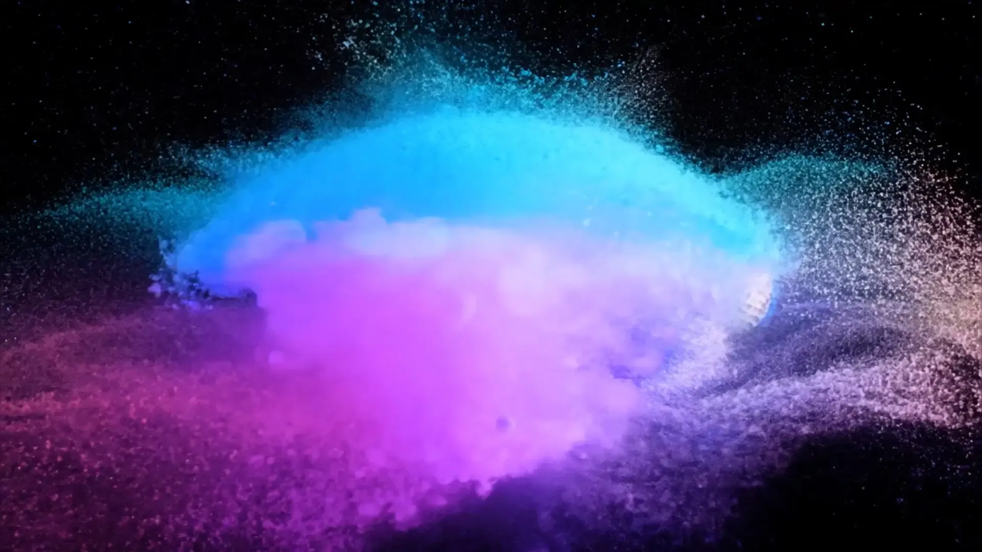Bubble Motion Title Animation Background
